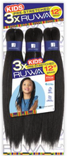 Load image into Gallery viewer, Sensationnel 3X Ruwa Pre-Stretched Braid 12"