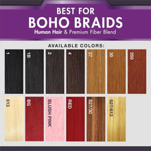 Load image into Gallery viewer, Sensationnel Human Hair Blend Braids Premium Too 2X Water Wave Bulk 18"