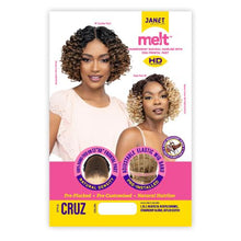 Load image into Gallery viewer, Janet Collection HD Swiss Lace Front Wig Melt Hand-Tied 13X6 Frontal Part Cruz