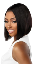 Load image into Gallery viewer, Sensationnel Unprocessed Virgin Human Hair 13X4 HD Straight Bob 12"
