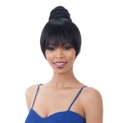 Load image into Gallery viewer, FreeTress Equal Synthetic Hair Bun & Bang Swirl Bun (Dome) Bang 2Pcs (China Bang)
