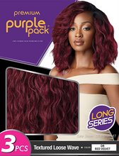 Load image into Gallery viewer, Outre Purple Pack - Premium Human Hair Blend 3pc