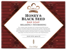 Load image into Gallery viewer, Nubian Heritage Honey and Black Seed Soap