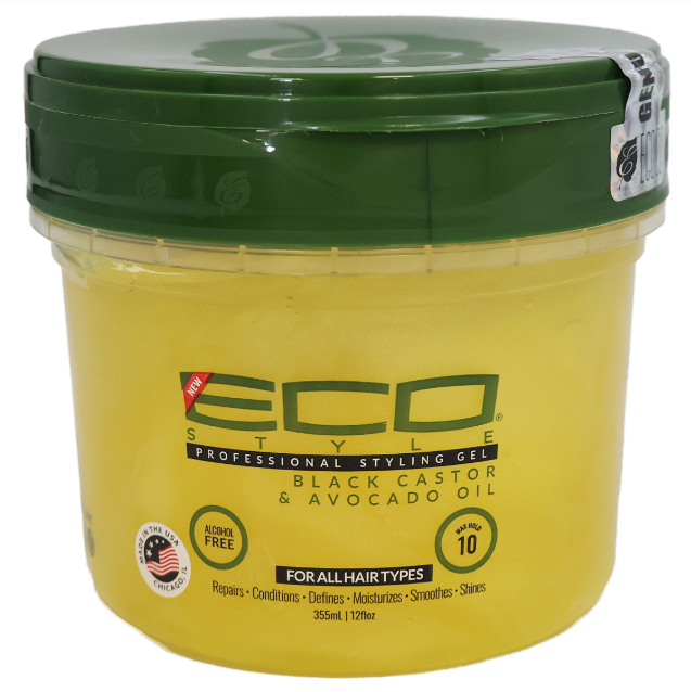 Eco Style Gel Black Castor Oil & Avocado