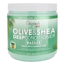 Load image into Gallery viewer, Africa&#39;s Best Olive &amp; Shea Deep Conditioner Masque
