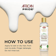 Load image into Gallery viewer, African Pride Moisture Miracle Curl Milk Detangler
