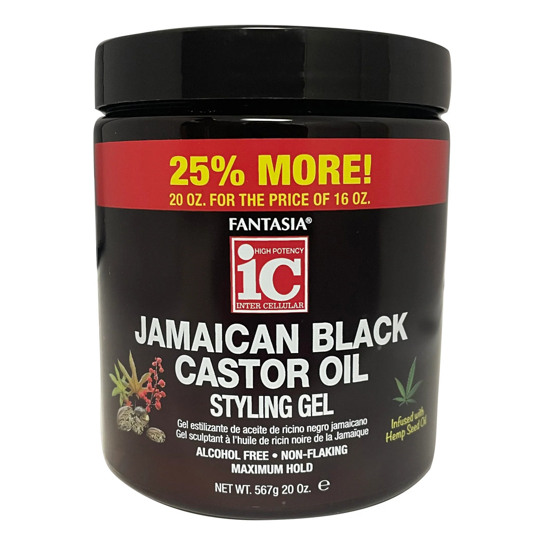 IC JAMAICAN BLACK CASTOR OIL STYLING GEL