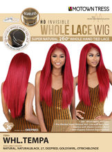 Load image into Gallery viewer, Motown Tress HD Lace Front Wig Glueless 360 Tempa
