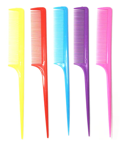 Eden Assorted RatTail Comb