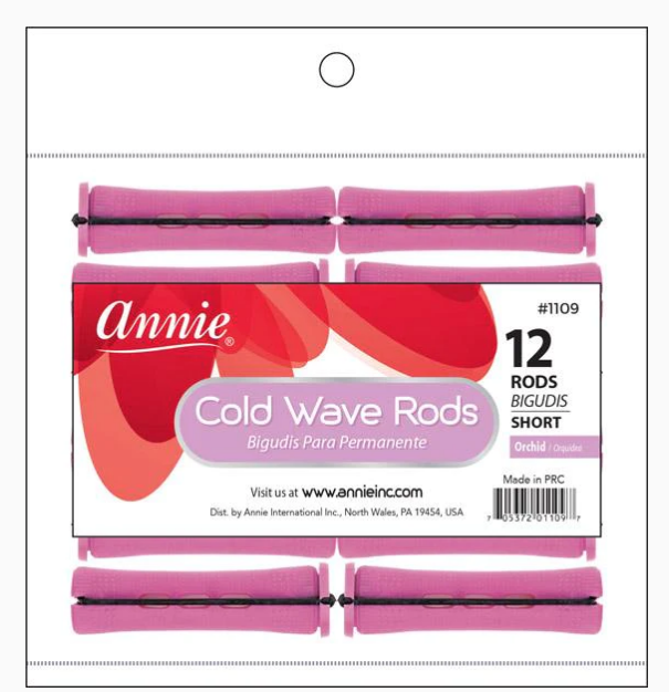 Annie Short Cold Wave Rods - Orchid (#1109)