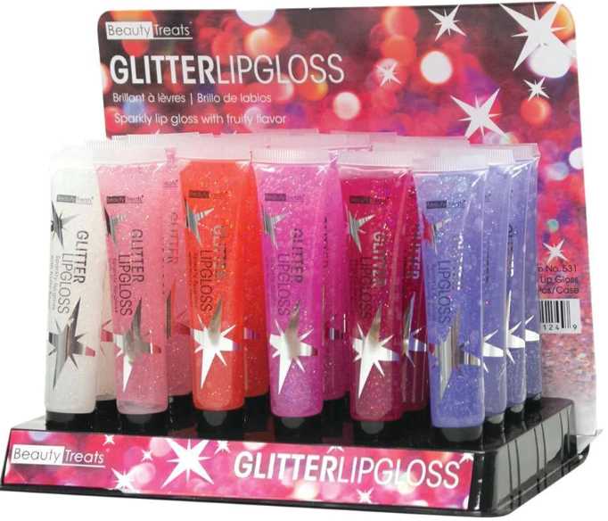 Beauty Treats Glitter Lipgloss - ASSORT