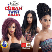 Load image into Gallery viewer, Freetress Equal Double Strand Cuban Twist Braid 12&quot;
