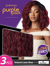 Load image into Gallery viewer, Outre Purple Pack - Premium Human Hair Blend 3pc
