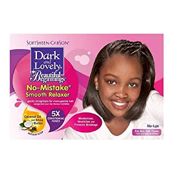 Dark and Lovely Relaxer No-Mistake Kids Kit
