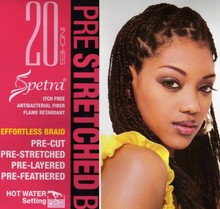 Load image into Gallery viewer, Afro Beauty Spetra Pre-Stretched Braid 3X pack
