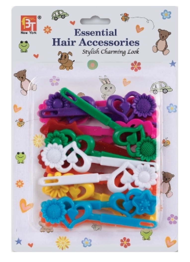 BT Daisy Love Barrette- Reg Hearts #07354