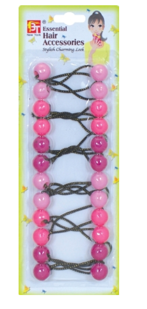 BT Hair Ball- Assort Pink #07040