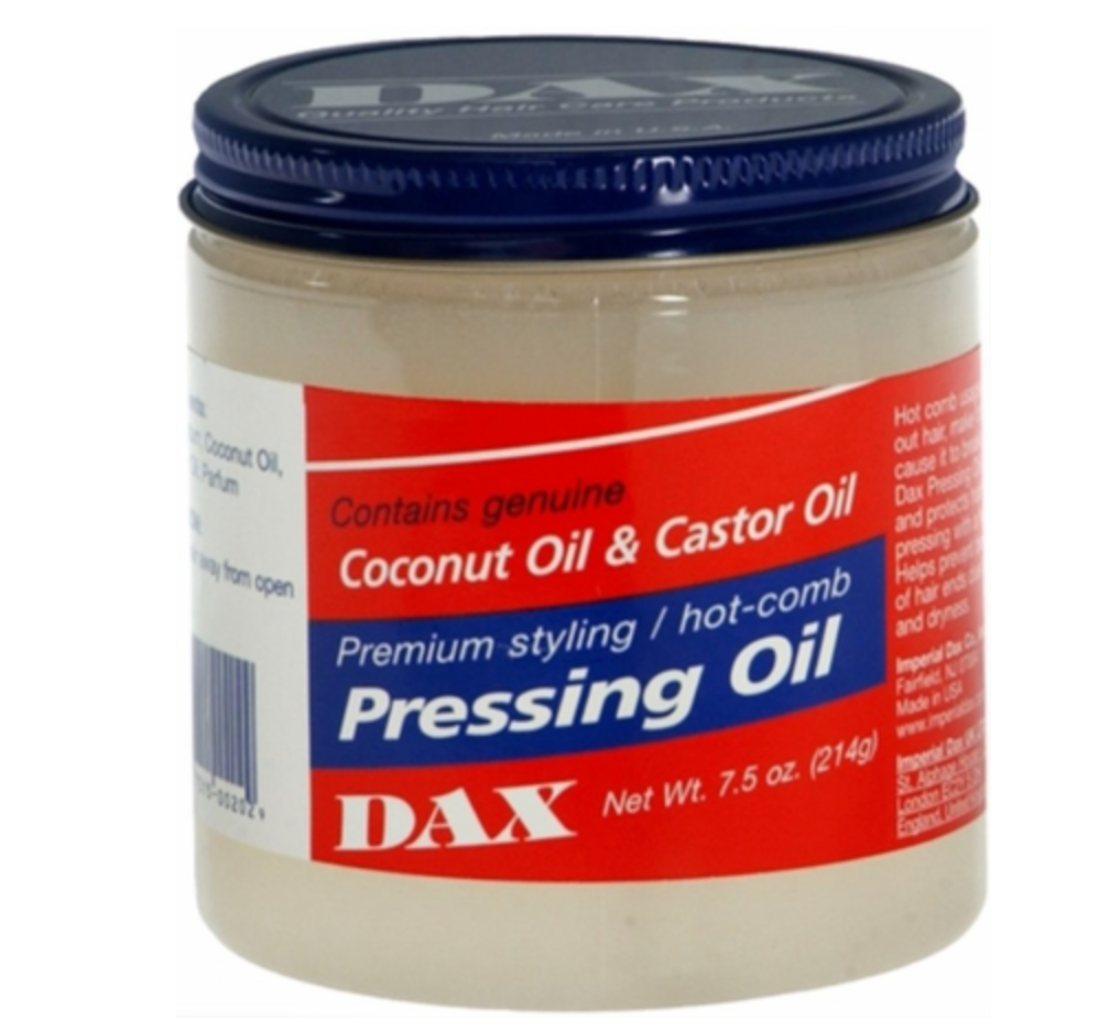 Dax Pressing oil w/ Coconut oil