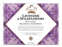 Load image into Gallery viewer, Nubian Heritage Lavender and Wildflowers Bar Soap
