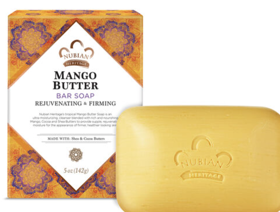Nubian Heritage Mango Butter Bar Soap