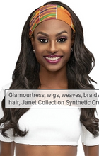 Load image into Gallery viewer, Janet Collection Synthetic Crescent Headband Wig - Desi
