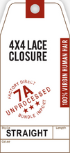Load image into Gallery viewer, Bare &amp; Natural 7A 4X4 LACE CLOSURE – STRAIGHT
