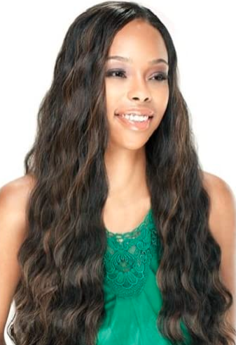 Model Model Synthetic Hair Weave Soft Wave 22