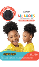 Load image into Gallery viewer, Lil Looks Drawstring Ponytail - Coily Puff
