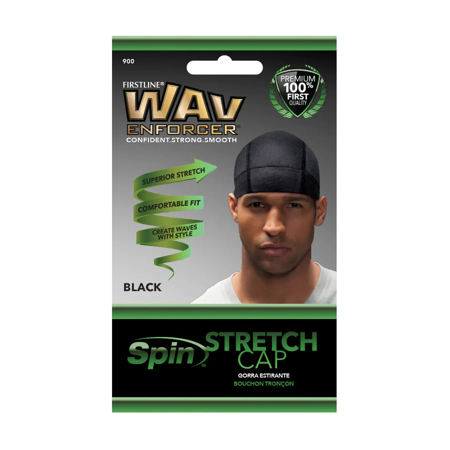 WavEnforcer Stretch Cap (Black)
